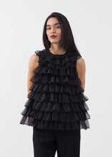 Load image into Gallery viewer, Organza Ruffle Top