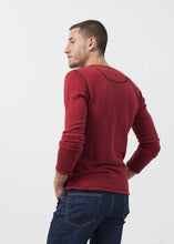 Load image into Gallery viewer, Two Button Henley