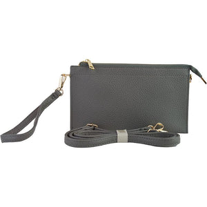 PEBBLE TEXTURED CROSSBODY