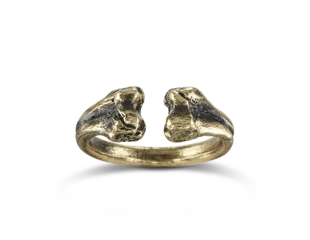 BONE RING - BRONZE