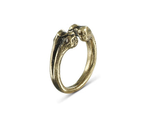 BONE RING - BRONZE