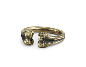 BONE RING - BRONZE