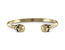 Load image into Gallery viewer, SKULL CUFF - BRONZE