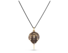 Load image into Gallery viewer, HORSESHOE CRAB NECKLACE - BRONZE