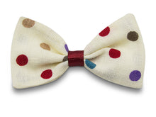 Load image into Gallery viewer, Red spotty Bella Hair Bow