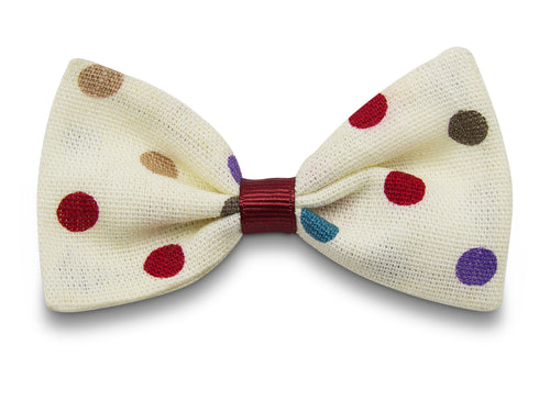 Red spotty Bella Hair Bow