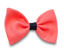 Load image into Gallery viewer, Neon Peach Bella Hair Bow