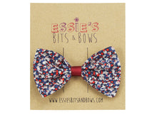 Load image into Gallery viewer, Liberty print Pepper F Hair Bow