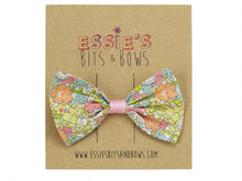 Load image into Gallery viewer, Liberty print Delilah Cavendish Hair Bow