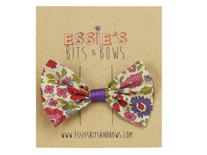 Liberty print Django Hair Bow