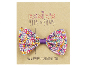 Liberty print Sweet Cherries Hair Bow