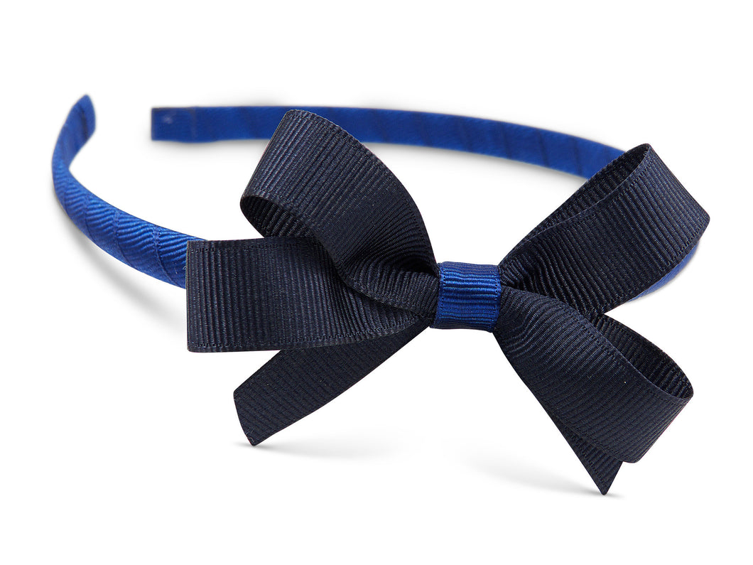 Royal Blue mix Pat Headband