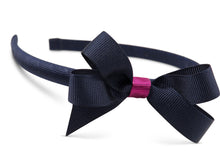 Load image into Gallery viewer, Navy Pat Headband