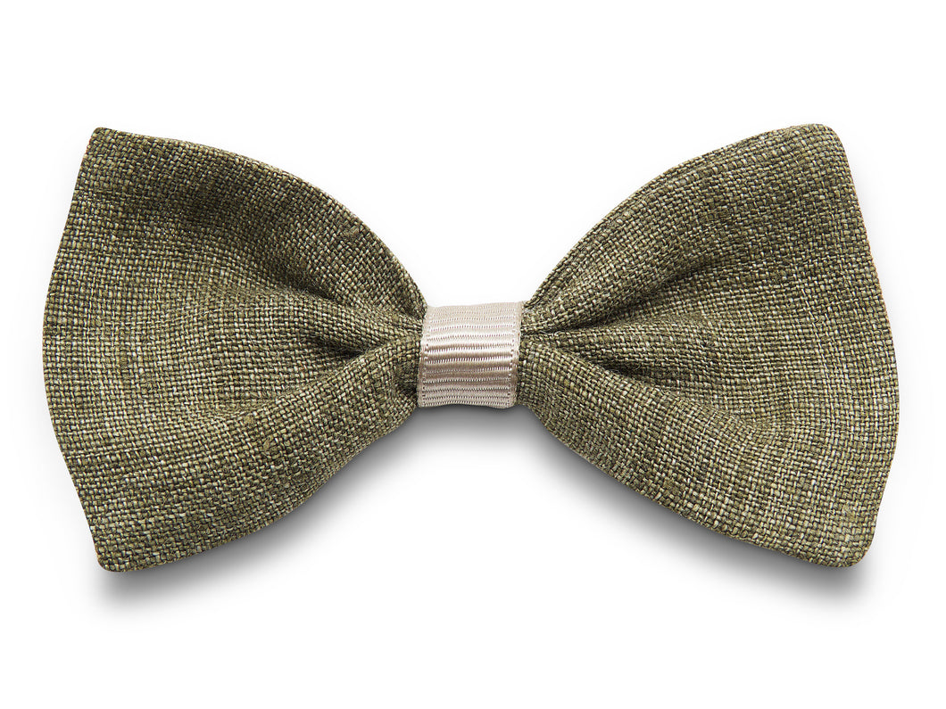 Khaki Anna Hair Bow