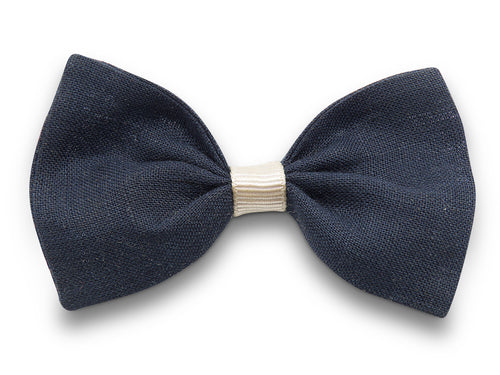 Navy Anna Hair Bow