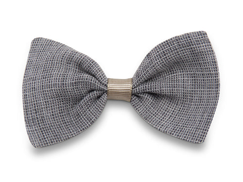 Grey Anna Hair Bow