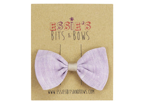 Lilac Anna Hair Bow