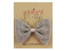 Load image into Gallery viewer, Stone Cashmere Penny Hair Bow