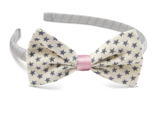 Grey Stars Bella Headband