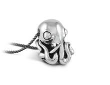 Load image into Gallery viewer, OCTOPUS NECKLACE - SILVER