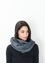 Load image into Gallery viewer, Knit Neck Warmer in Grey