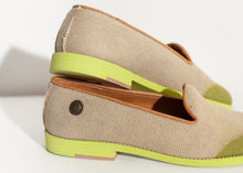 Load image into Gallery viewer, Wingtip Loafer in Lime