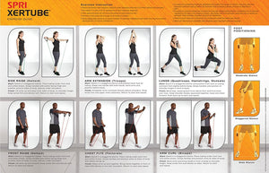 SPRI Xertube Resistance Band Exercise Cords