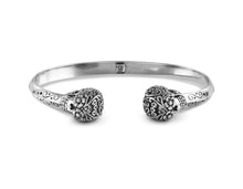 Load image into Gallery viewer, DAY OF THE DEAD CUFF - SILVER