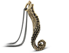 Load image into Gallery viewer, TENTACLE NECKLACE - SILVER