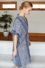 Load image into Gallery viewer, EMERSON SHORT CAFTAN - INK