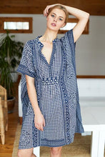 Load image into Gallery viewer, EMERSON SHORT CAFTAN - INK