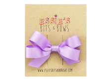 Load image into Gallery viewer, All Lilac Pat Hair Bow