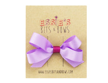 Load image into Gallery viewer, Lilac mix Pat Hair Bow