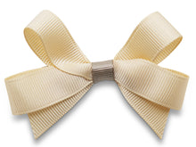 Load image into Gallery viewer, Cream Pat hair Bow