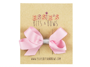 Pink mix Pat Hair Bow